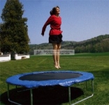 Fun 24 Garten-Trampolin - hochwertiges Gartentrampolin als Außentrampolin für den Garten 