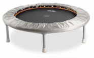 Heymans Trimilin Mini Swing, medizinisches Trampolin mit Schraubbeinen, schwarze Matte 