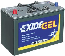 EXIDE-Gel-Batterie G 80 