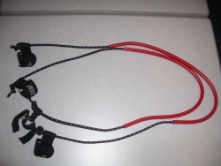 Art Trapeztampenset mit Klettverschluss 