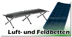 Luftbetten / Feldbetten