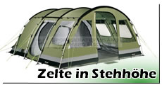 Zelte in Stehhöhe